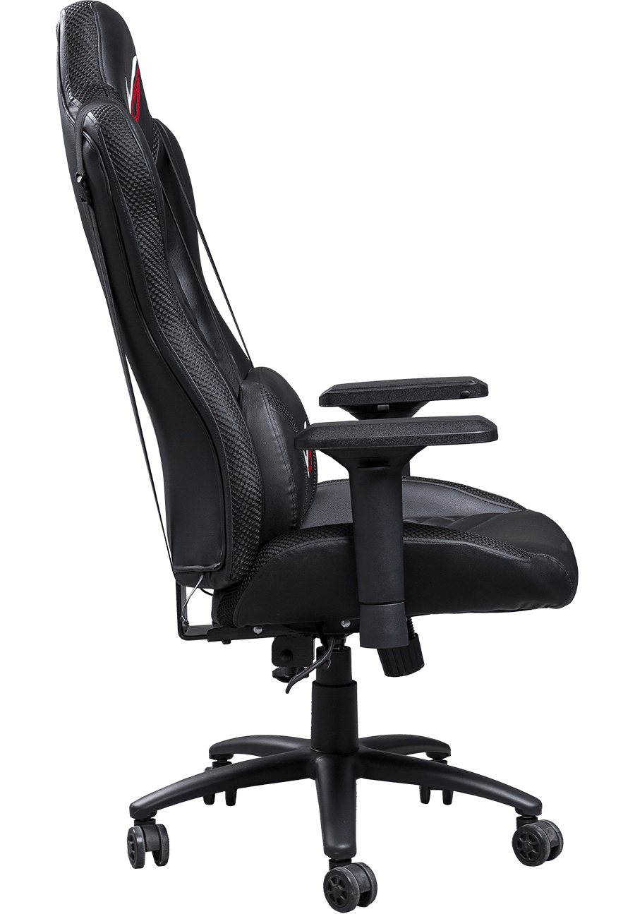 Makaava Function Gaming Heavy Duty Coating Coating 360 Function Function PC Gamer Chair Full Black PU Gaming Chair details