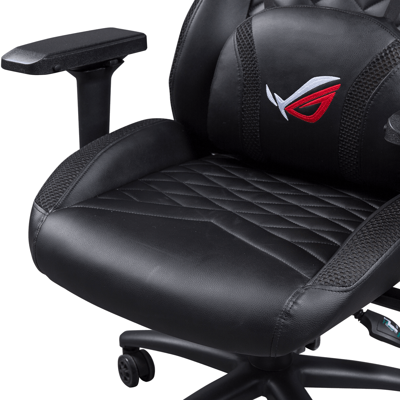 Makaava Function Gaming Heavy Duty Coating Coating 360 Function Function PC Gamer Chair Full Black PU Gaming Chair details